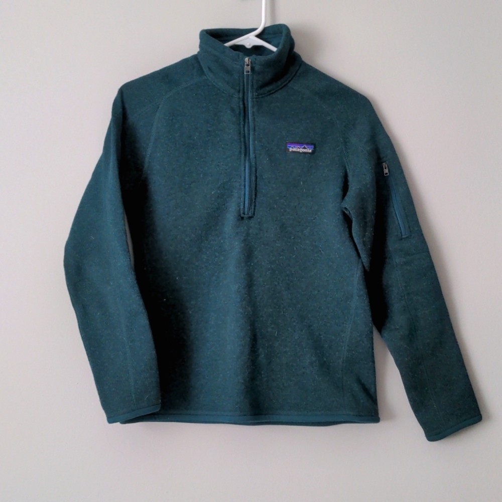 Patagonia Better Sweater quarter zip fleece women's Small